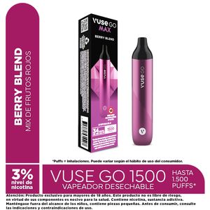 Vapeador Vuse Go Max Berry Blend
