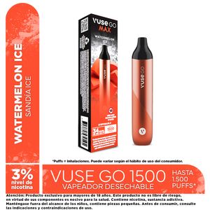 Vapeador Vuse Go Max Watermelon Ice