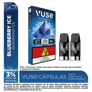Vuse Capsulas Blueberry Ice 34mg