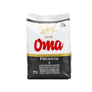 Café Oma Exportación Tostado y Molido 340 G