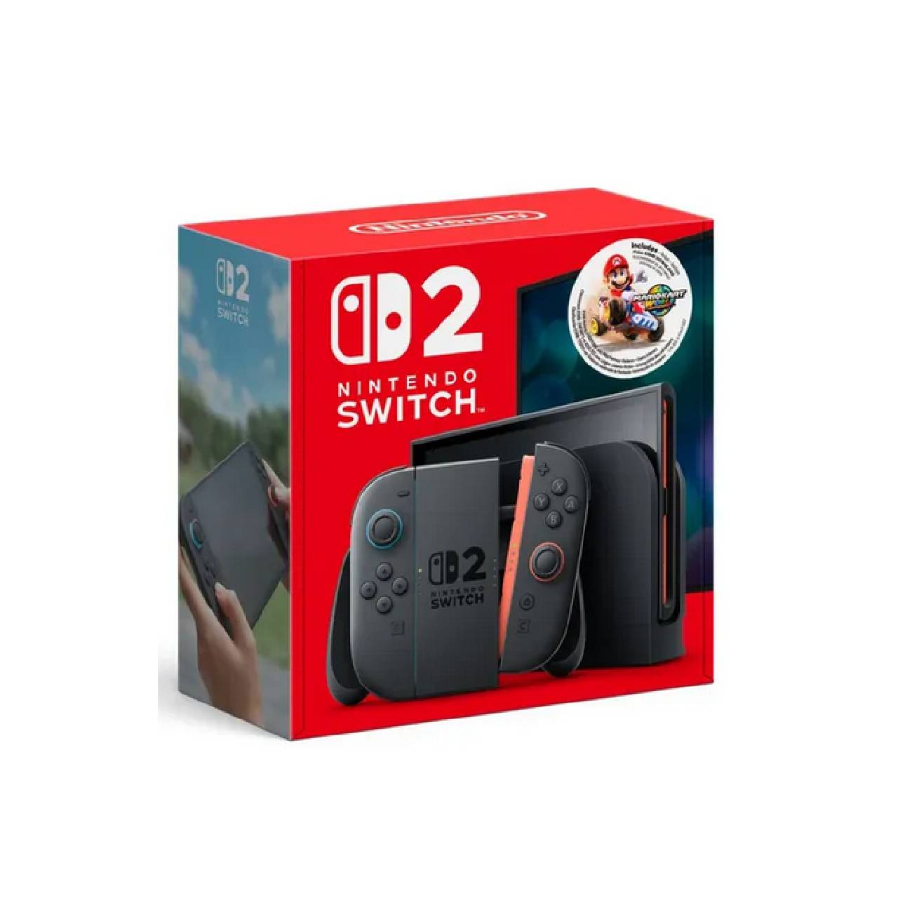 Imagen de Consola Nintendo Switch 2  256 Gb 12 Ram + Mario Kart color Negro CNSL-NINTENDO-SWITCH2-NEGRO