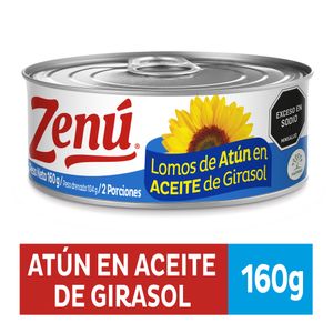 ATUN ZENU LOMO E/ACEITE GIRASOL 160g