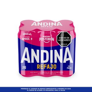 Refajo ANDINA manzana six pack (1860 ml)