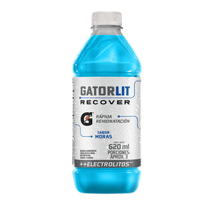 Bebida hidratante GATORLIT gatorlit sabor moras (620 ml)