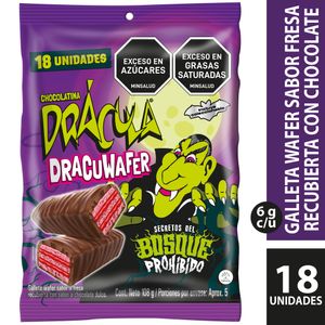 Chocolatina Dracula Dracuwafer 108 gr