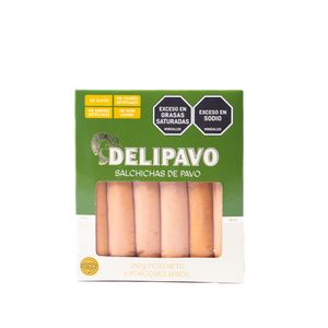 SALCHICHA PAVO DELIPAVO 250 g