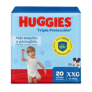 Pañales Huggies Triple Protección 5/XXG 20 Un