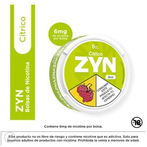 Bols D/Nicotin Zyn Citrus 6Mg X15