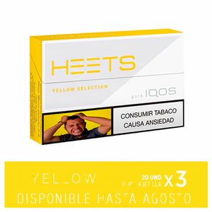 Tabaco Heets Yellabel Mnt S50 Cajet X20
