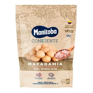 Macadamia MANITOBA sal rosada (90 gr)