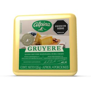 Queso ALPINA gruyere (125 gr)