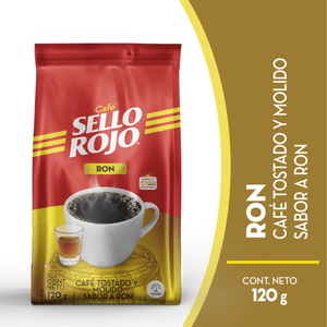 Café Sello Rojo Sabor a Ron x 120 g