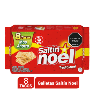 Galleta Saltin Noel Tradicional x8 Tacos x640grs