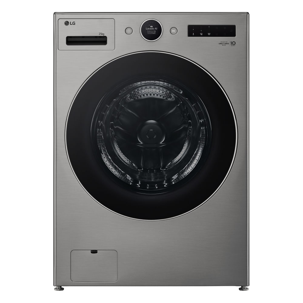 Imagen de Lavadora Lg 25 Kg Carga Frontal Inverter Wm25Vfxs.Asseco Lavadora Lg Carg Front 25Kg Wm25Vfxs.Asseco
