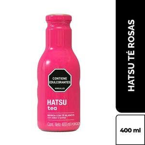 Té HATSU rosa botella vidrio (400 ml)
