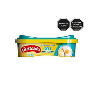 Esparcible GUSTOSITA mesa y cocina con sal (125 gr)