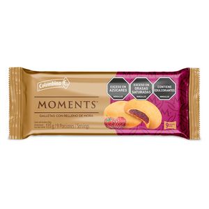 Galleta Moments Rellena Mora 135 G