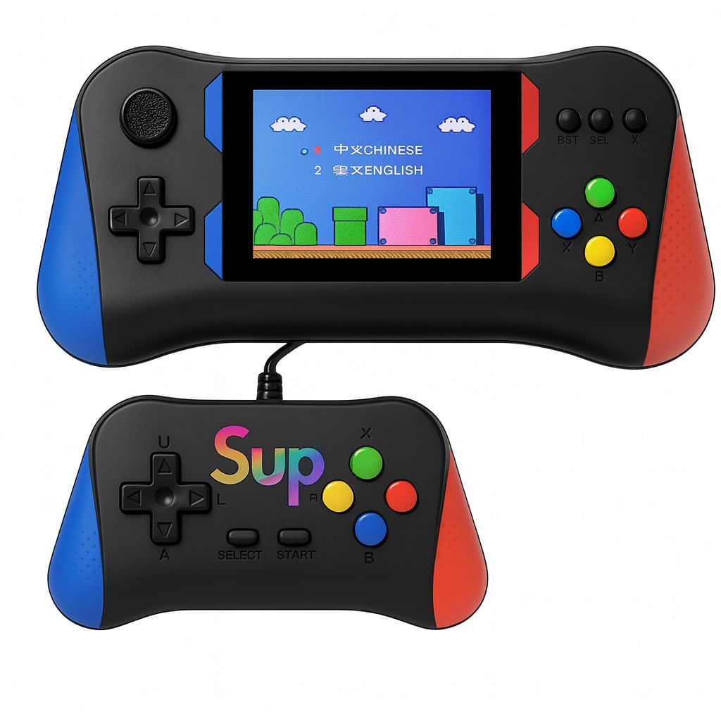 Consola Portatil Retro Para Tv Con Control 2 Jugadores