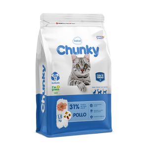 Alimento para Gatos Chunky Adulto Pollo 1,5 Kg