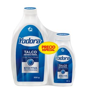 Talco Yodora 300 G + Gratis 90 G