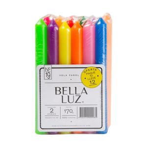 VELA BELLA LUZ FAROL Ñ19 12X10 un OF
