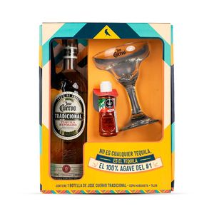 Tequila Jose Cuervo Reposado x 750 ml gratis 2 Copas