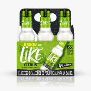 Aperitivo LIKE ICE COOLER citrus limón (1800 ml)