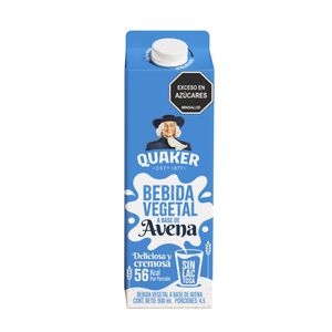 Bebida de avena QUAKER sin lactosa (900 ml)