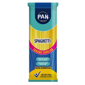Pastas PAN spaghetti tamaño familiar (1000 gr)