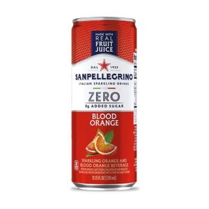 Bebida SAN PELLEGRINO zero naranja roja (330 ml)