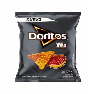 Pasabocas DORITOS sabor BBQ dulce picante (175 gr)
