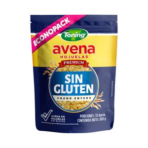 Avena Hojuelas Sin Gluten TONING 800 gr