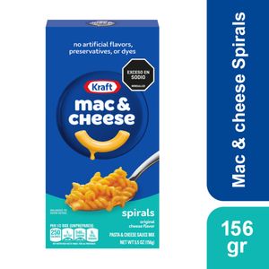 PASTA MACARRON KRAFT CHESEE 156 g