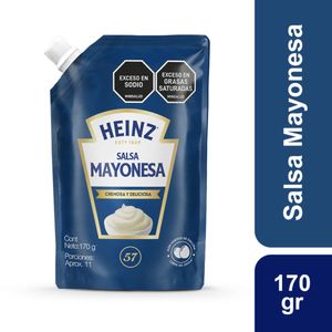 Mayonesa HEINZ cremosa doy pack (170 gr)