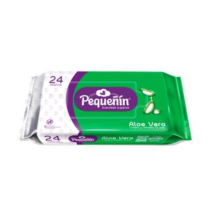 Toallitas Húmedas Pequeñín x 24 und Aloe Vera