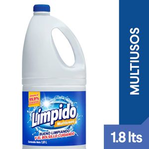 Blanqueador Multiusos Límpido Original 1800 Ml