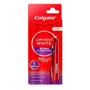 Pluma Blanqueadora Colgate Luminous White Wand 2.5 ml