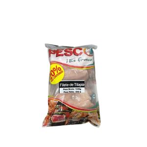 Pez Filete Tilapia Pesco 700 g