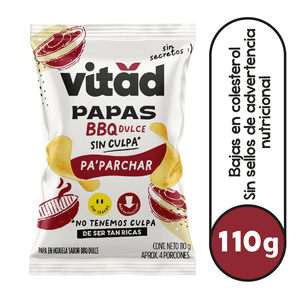 Papas VITAD BBQ dulce (110 gr)
