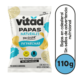 Papas Vitad Natural 110g