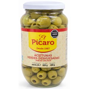Aceituna El Picaro Desh Anchoa 800 g