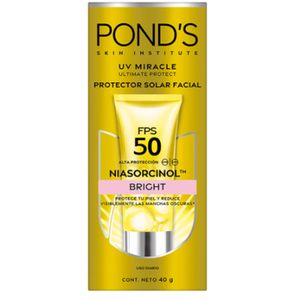 Protector Solar Ponds Facial Milag. Brillo 50FPS 40g