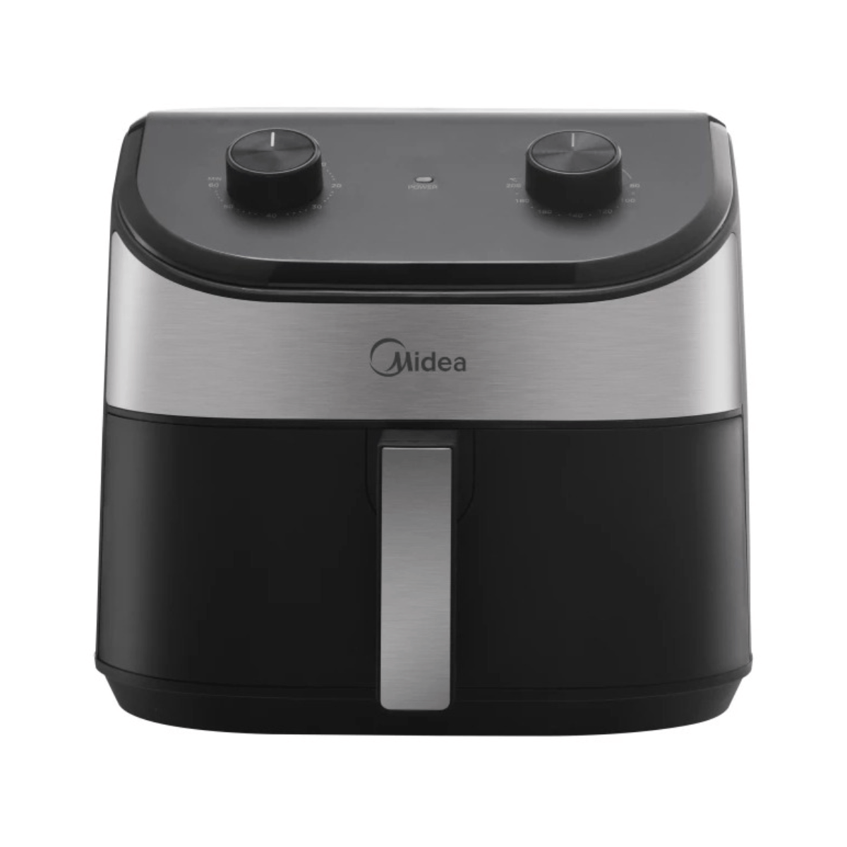 Freidora de Aire Midea 4.5 Litros de Perrilla Negra MAF45WMC6K