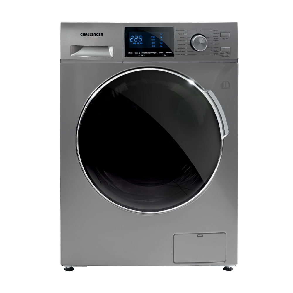 Lavadora / Secadora Challenger 14 Kg Carga Frontal Inverter Cw 8014 Si