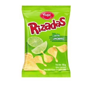 PAPAS RIZADAS FRITAS LIMON 105g
