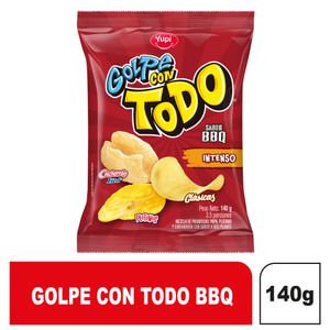 Pasabocas GOLPE sabor BBQ (140 gr)