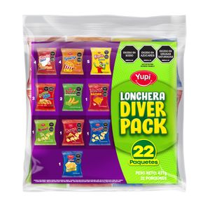 PBOCA YUPI LONCHERA DIVERPACK 431g