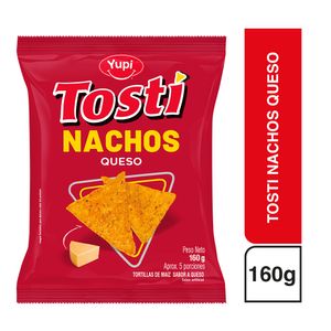 Pasabocas TOSTI nachos queso (160 gr)