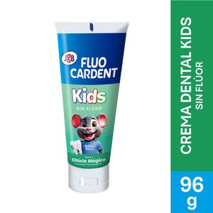 Crema Dental Fluocradent Kids Ratón sin Flúor 96 G