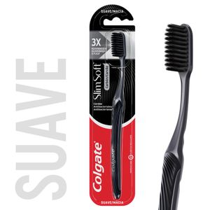 Cepillo de dientes COLGATE slim soft carbón (1 und)